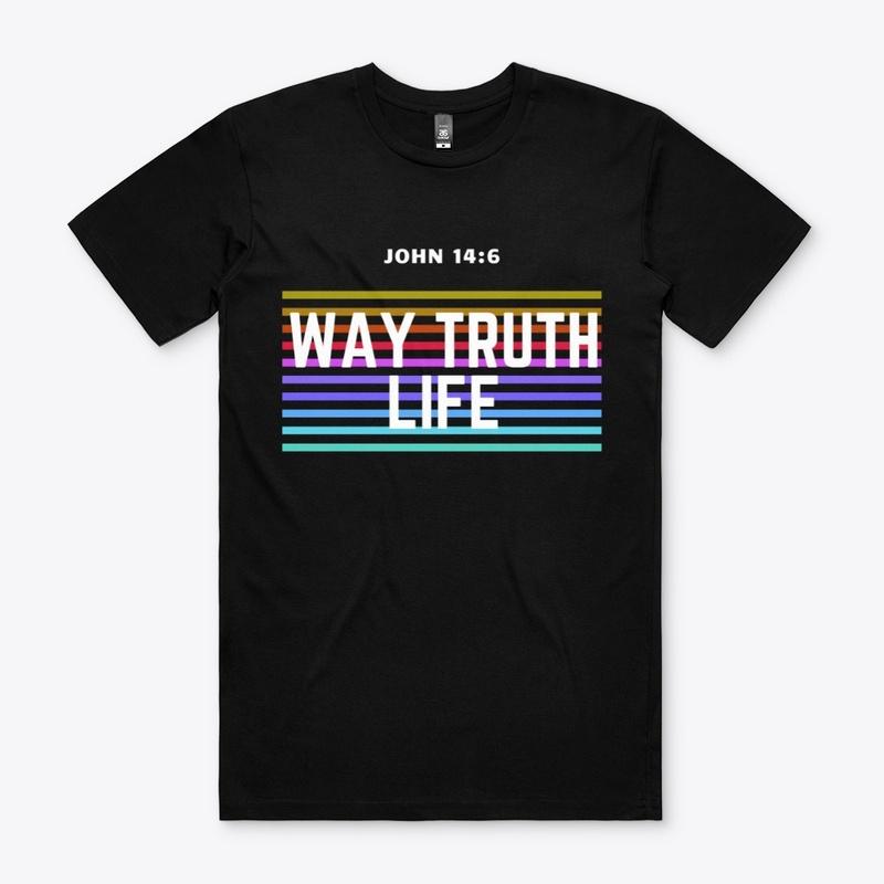 Way truth life - t-shirt